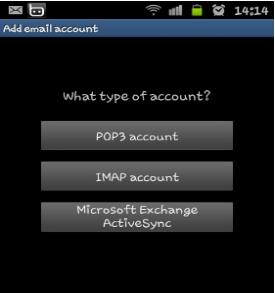วิธีการตั้งค่าอีเมล์บนเครื่องโทรศัพท์มือถือระบบ Android-2 แนะนำโดย thailandwebhost.com web hosting ไทย