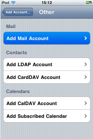 email setting สำหรับใช้งาน iPhone แนะนำโดย thailandwebhost web hosting