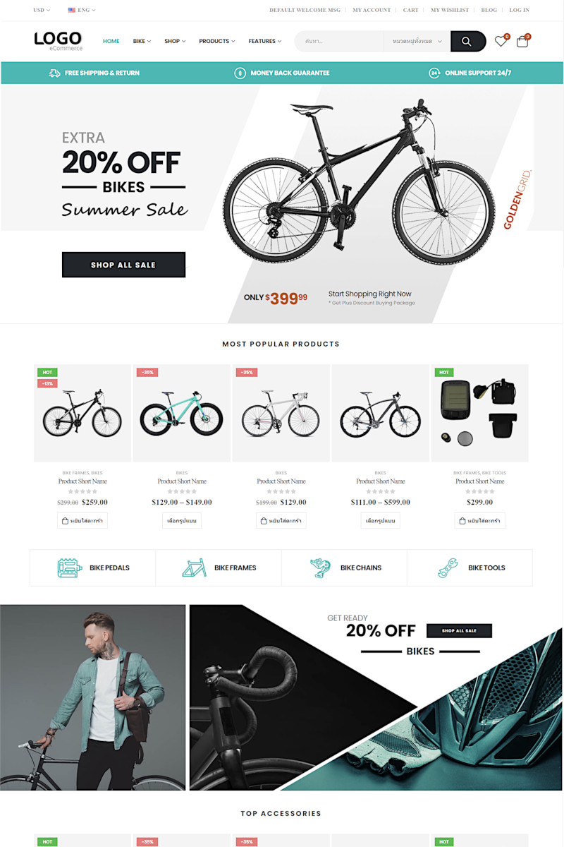 เว็บสำเร็จรูป eCommerce Theme Shop 27 แนะนำเว็บสำเร็จรูป - ecommerce Theme พร้อม Layout สำหรับร้านออนไลน์ ขายสินค้าออนไลน์ - สร้างเว็บไซต์ ง่ายเพียงลากและวาง พร้อมตัวช่วยสร้างเว็บไซต์  พร้อมระบบรับชำระเงินออนไลน์  เหมาะสำหรับเปิดร้านออนไลน์ ขายของออนไลน์ ขายสินค้าออนไลน์ สร้างเว็บอีคอมเมิร์ซ แนะนำเว็บไซต์สำเร็จรูป Ninenic ecommerce-WooCommerce Theme